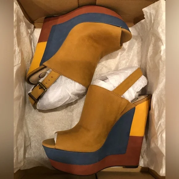 🌼JESSICA SIMPSON RADINA WEDGE SANDAL-platform - Picture 5 of 6